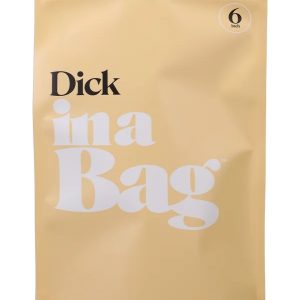 IN A BAG DICK 6 INCH CLEAR