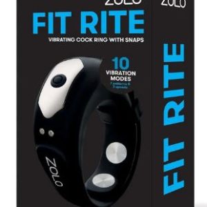 ZOLO FIT RITE VIBRATE COCK RING W/ SNAPS