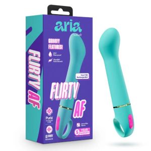 ARIA FLIRTY AF 2.0 VIBE TEAL RECHARGEABLE