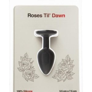 ROSES TIL DAWN SILICONE ANAL PLUG SMALL