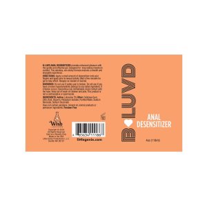 B-LUVD ANAL DESENSITIZER ORANGE 4OZ