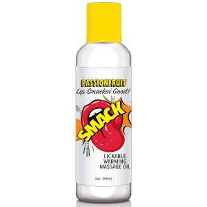 SMACK PASSION FRUIT 2 OZ WARMING MASSAGE OIL