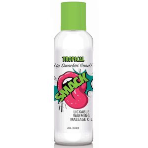 SMACK TROPICAL 2 OZ WARMING MASSAGE OIL
