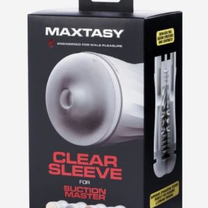 MAXTASY SUCTION SLEEVE STANDARD CLEAR REPLACEMENT