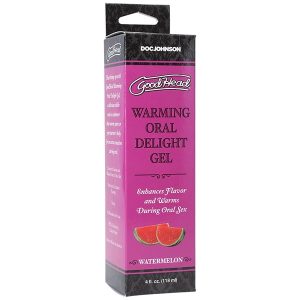 GOODHEAD WARMING ORAL DELIGHT GEL WATERMELON 4 OZ