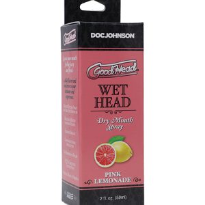 GOODHEAD WET HEAD DRY MOUTH SPRAY PINK LEMONADE 2 OZ