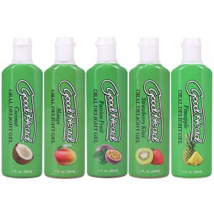 GOODHEAD ORAL DELIGHT GEL 5 PK TROPICAL FRUITS