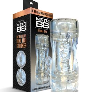 MSTR B8 IN THE CLEAR DUAL END STROKER DOUBLE DATE