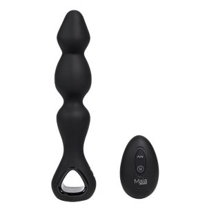 HUDSON RECHARGEABLE REMOTE CONTROL SILICONE ANAL PLUG