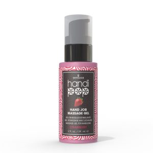 HANDIPOP EDIBLE MASSAGE GEL STRAWBERRY 2 OZ