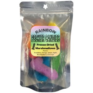 FREEZE DRIED RAINBOW PECKER CANDIES