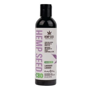 RELAXING MASSAGE & BODY OIL LAVENDER 8 OZ