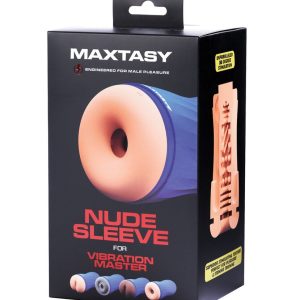 MAXTASY VIBRATION SLEEVE STANDARD NUDE REPLACEMENT