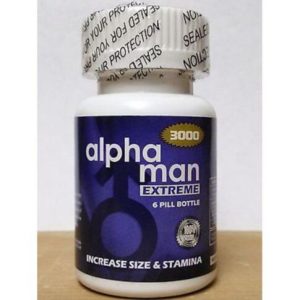 ALPHA MAN 3000 6 CT BOTTLE (NET)