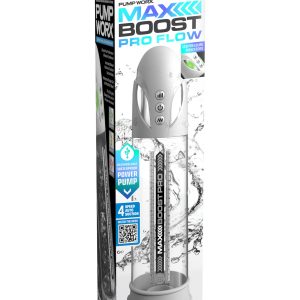 MAX BOOST PRO FLOW WHITE/CLEAR