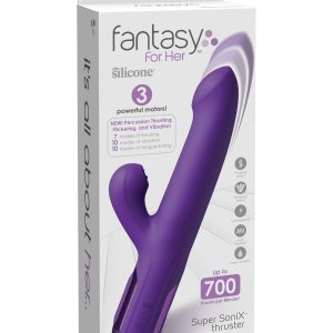 FANTASY FOR HER SUPER SONIX THRUSTER - PURPLE
