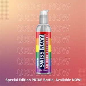 SWISS NAVY PRIDE LUBE SILICONE 4OZ