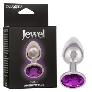 JEWEL SMALL AMETHYST PLUG