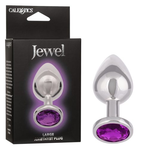 SE0438253jewellargeamethystanalplug