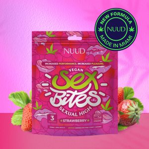 SEX BITES STRAWBERRY WOMEN;S GUMMIES