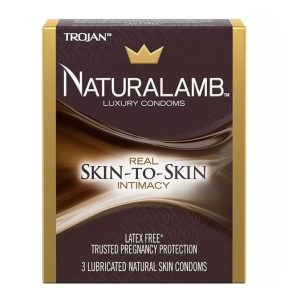 TROJAN NATURALAMB CONDOMS 3PK