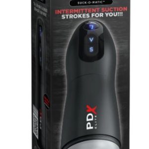 PDX ELITE SUCK-O-MATIC CLEAR/ BLACK