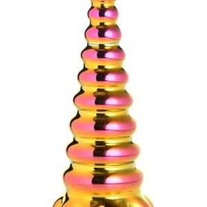CREATURE COCKS TWILIGHT RAINBOW GLASS DILDO