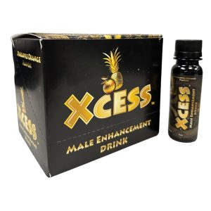 XCESS PINEAPPLE ORANGE ENERGY DRINK DISPLAY (NET)