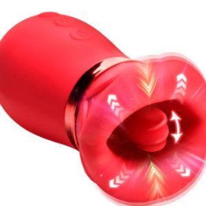 KISS ME MORE KISSING SUCKING & VIBRATING CLITORAL STIMULATOR