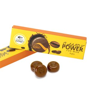 CANDY POWER ORGANIC HONEY FOR MEN 60PCS (NET)