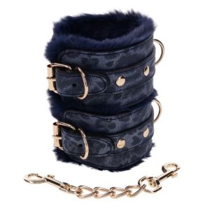 COUGAR FUR HANDCUFFS