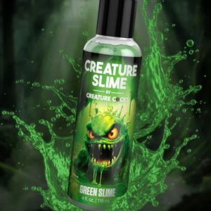 CREATURE COCKS CREATURE SLIME WATER BASED GREEN SLIME LUBE 4OZ