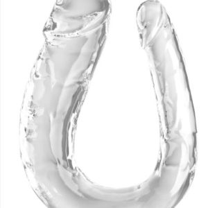 KING COCK CLEAR LARGE DOUBLE TROUBLE