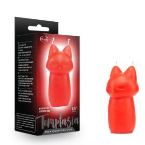 TEMPTASIA FOX DRIP CANDLE RED