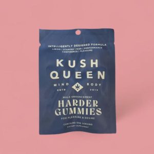 KUSH QUEEN HARDER GUMMIES MALE ENHANCEMENT 12PC DISPLAY