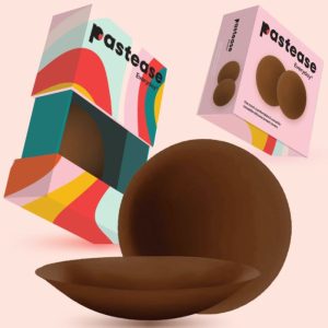 EVERYDAY SILICONE NIPPLE COVER REUSABLE MOCHA LARGE D+ CUP