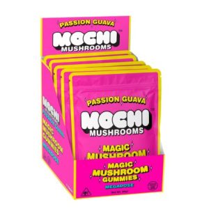 MOCHI MAGIC MUSHROOM GUMMIES PASSION GUAVA 5 PACK DISPLAY
