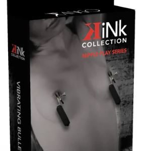 KINK COLLECTION VIBRATING NIPPLE CLAMPS BLACK