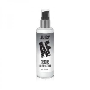 JUICY AF WATER BASED OPAQUE LUBE 4 OZ BOTTLE