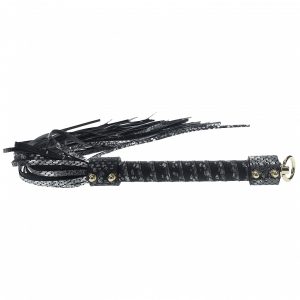 OUCH! FLORENCE COLLECTION FLOGGER - BLACK