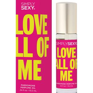 SIMPLY SEXY PHEROMONE PERFUME OIL LOVE ALL OF ME 10.2 ML