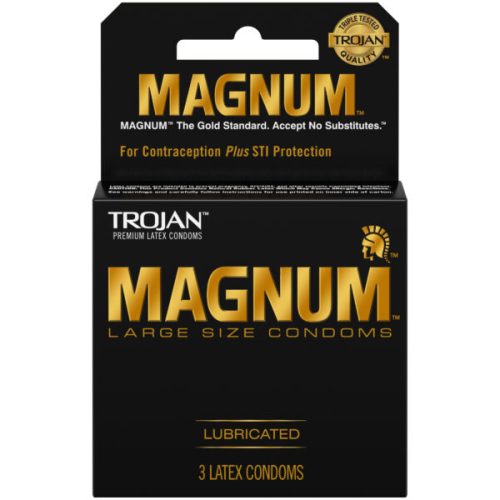 trojanmagnum3countlatexcondomsnew