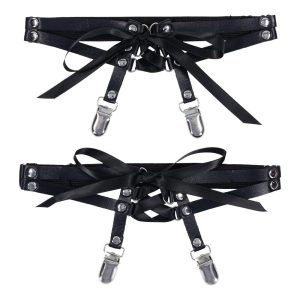 LACE LACED UP GARTERS