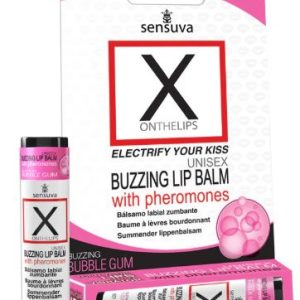 X ON THE LIPS BUZZING LIP BALM BUBBLE GUM