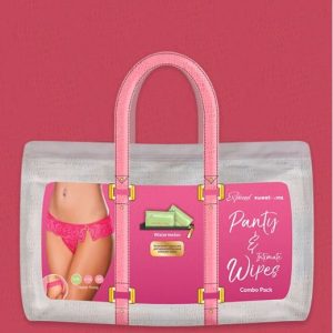 SWEETUMS FLUTTER THONG W/ WIPES WATERMELON L/XL