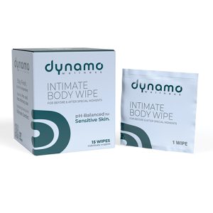 SCREAMING O DYNAMO WELLNESS INTIMATE BODY WIPES 15 PACK