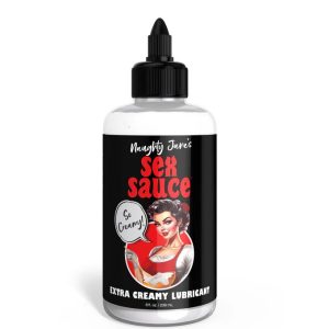 SS NAUGHTY JANES SEX SAUCE EXTRA CREAMY LUBE 8 OZ