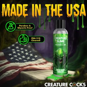 CREATURE COCKS CREATURE SLIME WATER BASED LUBE 8 OZ