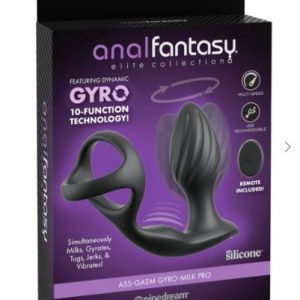 ANAL FANTASY ELITE ASS-GASM GYRO-MILK PRO BLACK