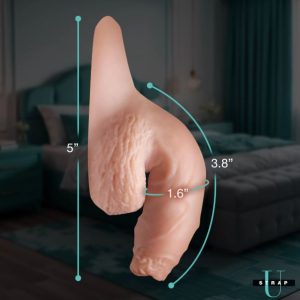 STRAP U 5.1IN UNCUT SILICONE PACKER LIGHT